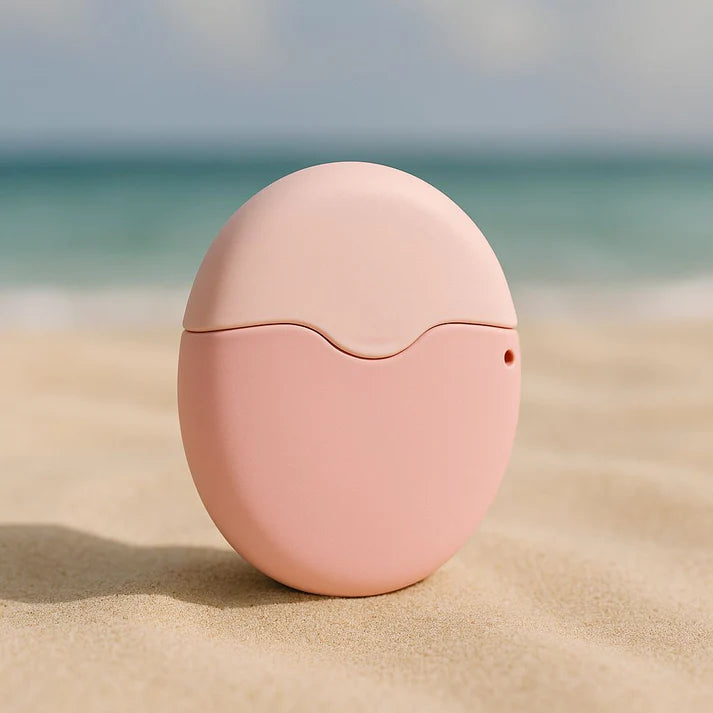 Applicateur de crème solaire en silicone avec rouleau