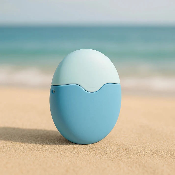 Applicateur de crème solaire en silicone avec rouleau