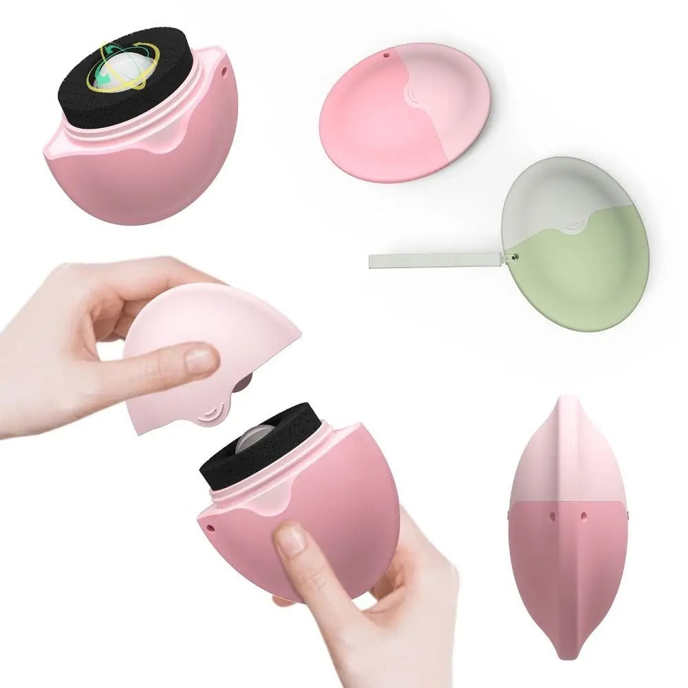 Applicateur de crème solaire en silicone avec rouleau